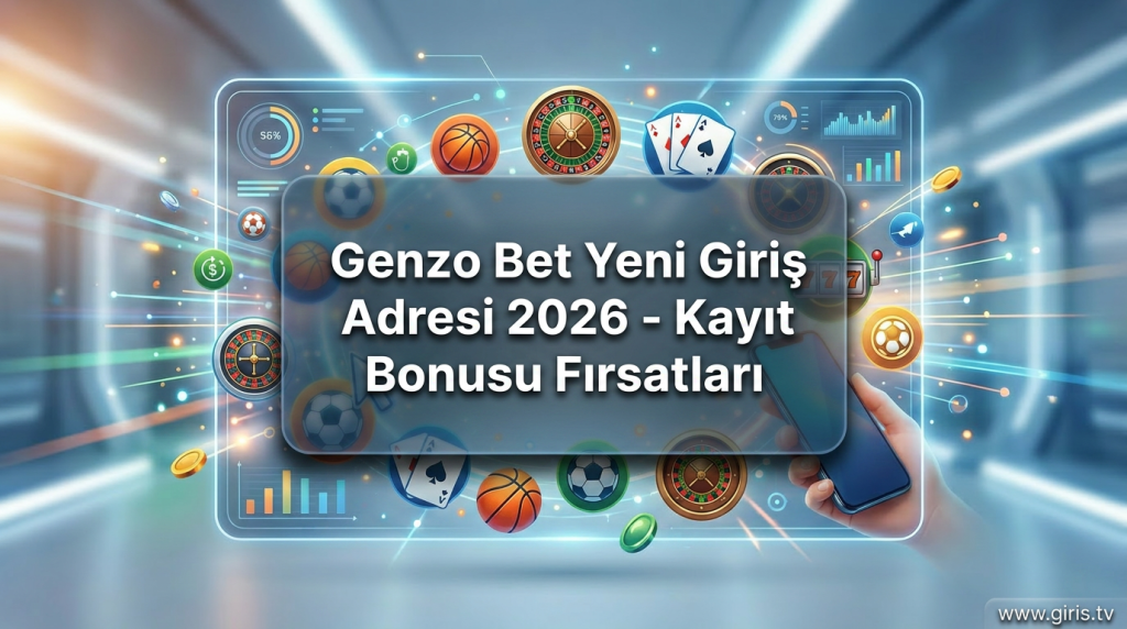 Genzo Bet Yeni Giriş Adresi 2026 - Kayıt Bonusu Fırsatları - Genzo Bet Yeni Giriş Adresi 2026