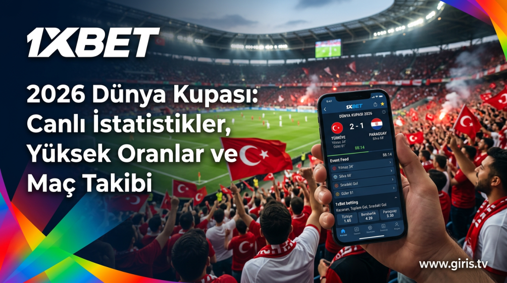 2026 Dünya Kupası Heyecanı ve 1xBet ile Zirveye Ulaşan Bahis Deneyimi: Türkiye'nin Yükselişi